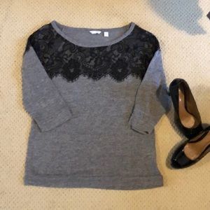 Gray comfortable and classy sweater
